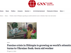 የዓለም ማህበረሰብ ትኩረት ዩኩሬን ላይ በማድረጉ የኢትዮጵያ ቀውስ እየገዘፈ መምጣቱን Globnews.net ዘገበ፡፡