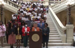 ጋዜጣዊ መግለፂ ሴናተራት ግዝኣት ጆርጅያ ኣሜሪካ