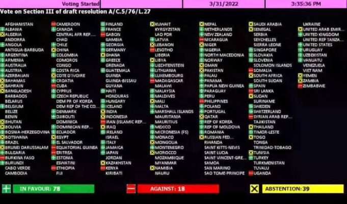 ኢትዮጵያ ነቲ ኣብ ልዕሊ ትግራይ ዝተፈፀመ ገበን ጀኖሳይድ ከፃሪ ንዝሰርሕ ዘሎ ላዕለዋይ ኮሚሽን ሰብኣዊ መሰላት በጀት ከይስልዐሉ ክትብል ዘቕረበቶ ሕቶ ተነፂጉ።