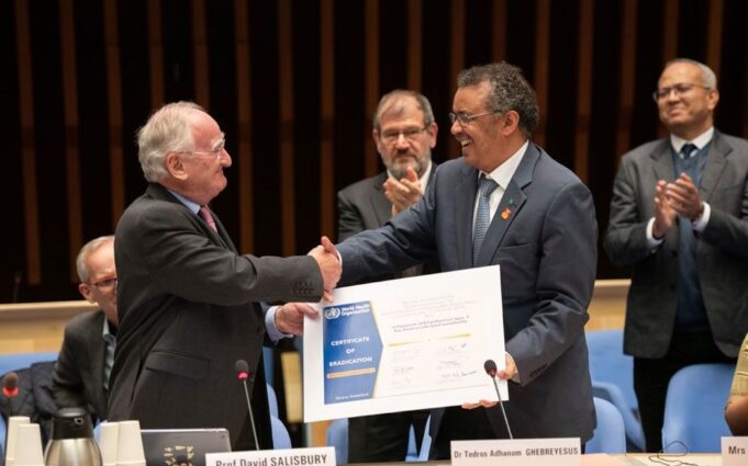 ሽልማት ዶ/ር ቴድሮስ ኣድሓኖም