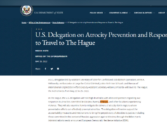 የአሜሪካ ልኡካን የዘሄግ ውይይት