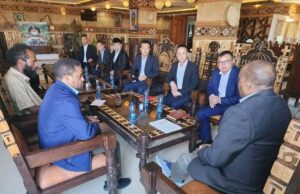 President Getachew Reda discusses with Chinese Company CGGC