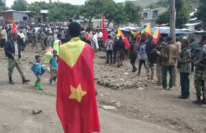 ህዝቦም ካብ ፅንተት ንምድሓን ኣብ ዘካየድዎ መኸተ ልኡኾም ፈፃሞም ብኽብሪ ንዘተሰነዩ ሓርበኛታት ጀጋኑ ኣባላት ሰራዊት ትግራይ ወረዳ ስለዋ ህዝብን ምምሕዳርን እታ ወረዳ ብድምቀት ተቐቢሉ።