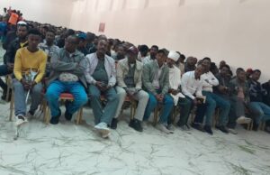 ኣቀባብላ ሓርበኛታት ተጋደልቲ ከተማ ውቕሮ