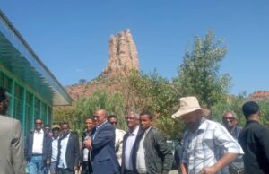 ምረቓ ዳግመ ህንፀት ኣብያተ ትምህርቲ ወረዳ እምባ ስነይቲ