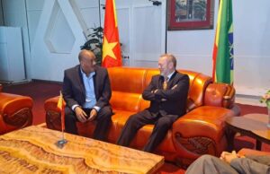 Lord Collins of Highbury Arrives in Mekelle, Welcomed by President Getachew