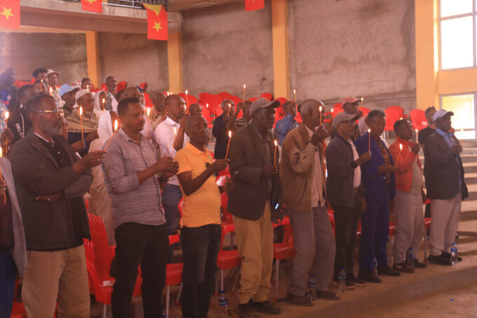 الناجون النازحون من مذبحة ماي كادرا يطالبون بالعدالة والدعم في إحياء الذكرى الرابعة في شيري إنداسلاسي ميكيلي