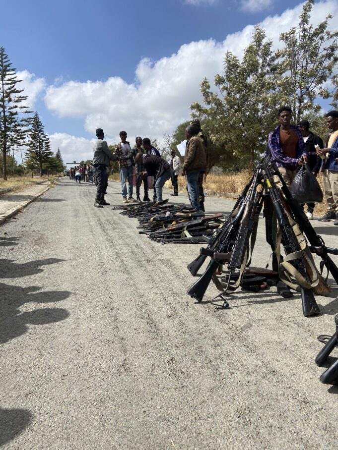 انطلاق تسريح قوات تيغراي في ميكيلي