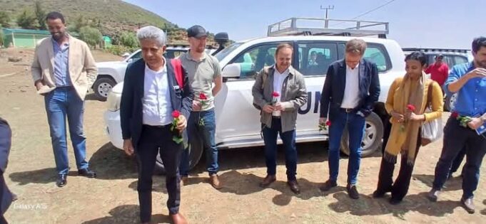 Donor Representatives Visit Adi Berak Center to Observe Demobilization Process in Tigray