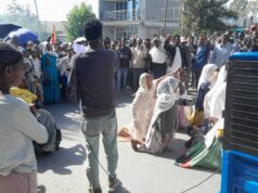 IDPs Stage Demonstration at TPLF Office, Demand Swift Return to Homeland
