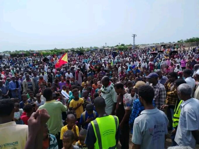 Tigrayan Refugees in Sudan Stage Mass Protest Over Dire Living Conditions