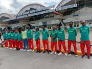 ኣብ ኣፍሪካ ሃገረ ርዋንዳ ንፈለማ እዋን ኣብ ዝተኻየደ ሻምፕዮና ብሽክሌተኛ ዓለም 2025 ንሃገራዊት ጋንታ ኢትዮጵያ ብምውካል ብሉፅ ውፅኢት ዘመዝገቡ ተጋሩ ብሽክሌተኛታት ከተማ መቐለ ኣትዮም።